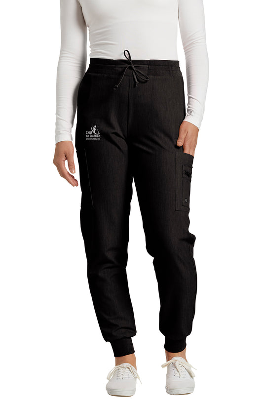 Pantalon de travail type Jogger avec poches cargo Uniformes Sélect #380CHU noir