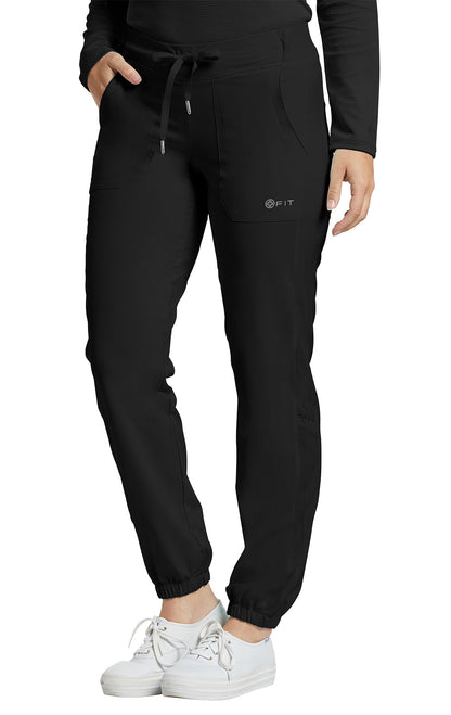 Pantalon de travail jogger FIT version court #399P noir