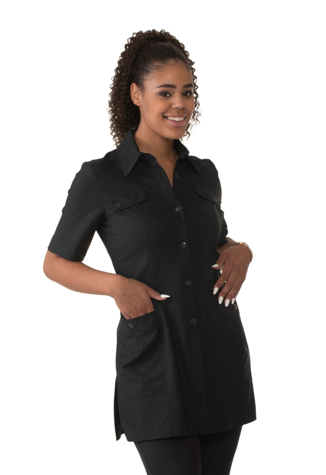 Haut pour dame Carolyn Design Le Délicat #71912 noir