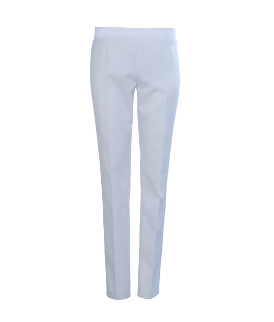 TKFDC Pantalon de conception uniforme formelle automne hiver blanc