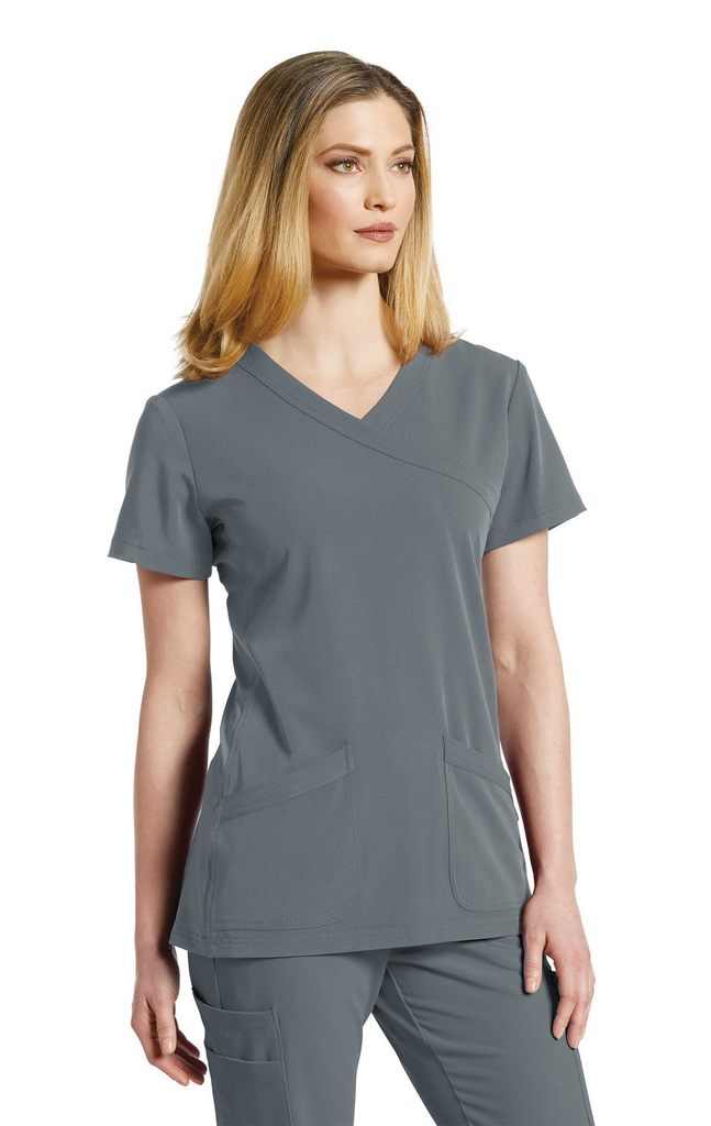 T-Shirt médical gris acier pour femme Marvella de White cross 