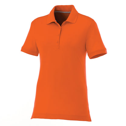 Polo de travail pour femme à manches courtes Uniformes Sélect #96222 orange