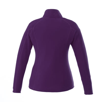 Veste de travail en polar pour femme Trimark #98130 mauve dos
