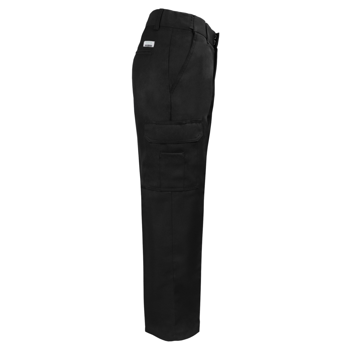 Pantalon de travail cargo Gatts #MG-011 noir côté