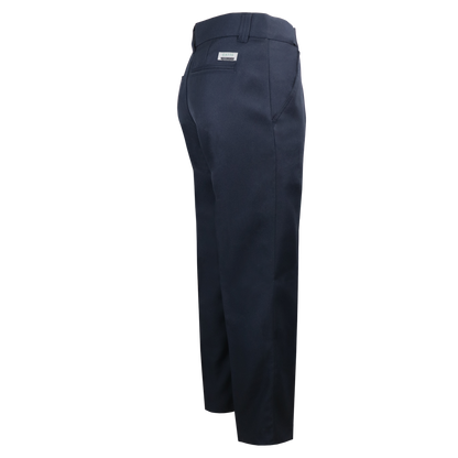 Pantalon d'uniforme à taille flexible Gatts #MG-777 marine côté