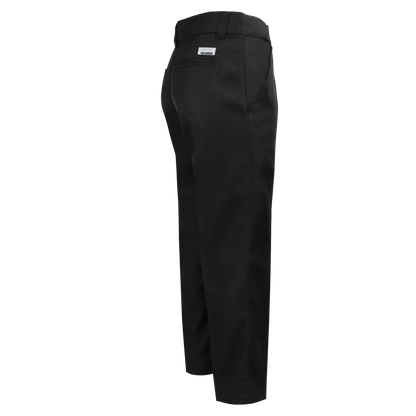 Pantalon d'uniforme à taille flexible Gatts #MG-777 noir côté