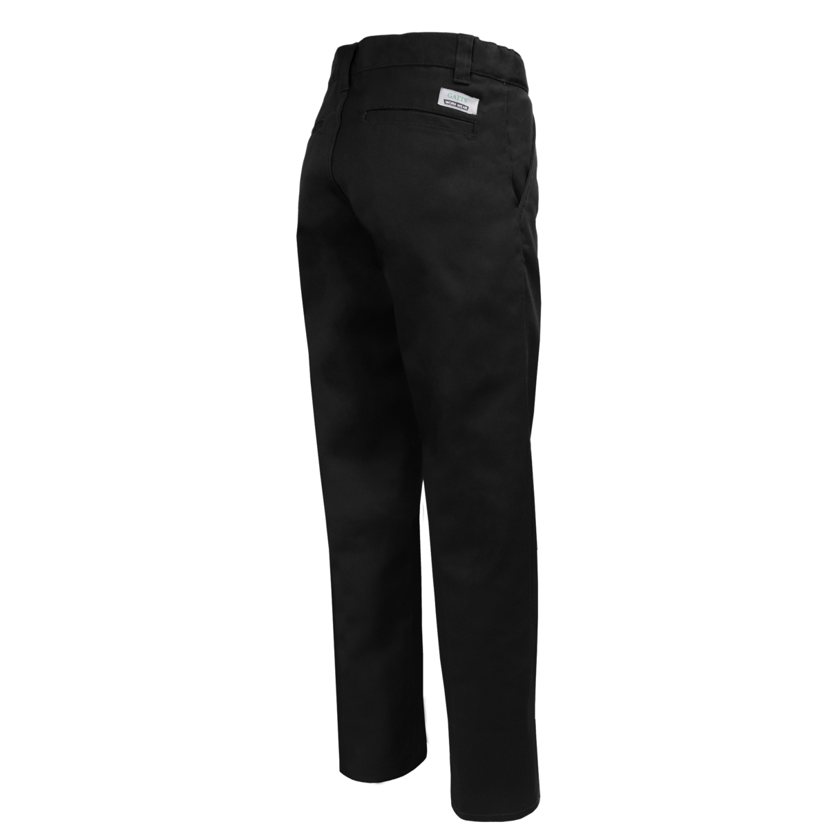 Pantalon de travail taille flexible Gatts #MRB-777-N dos noir