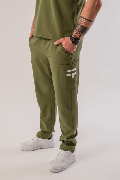 Pantalon d'uniforme Georges pour homme CP Vêtements Khaki Côté