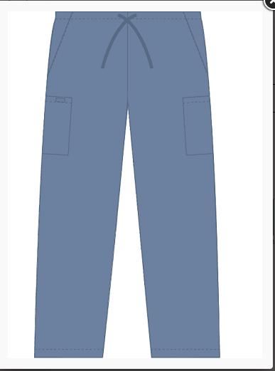 Pantalon de travail unisexe avec 5 poches MOBB #608P bleu postier