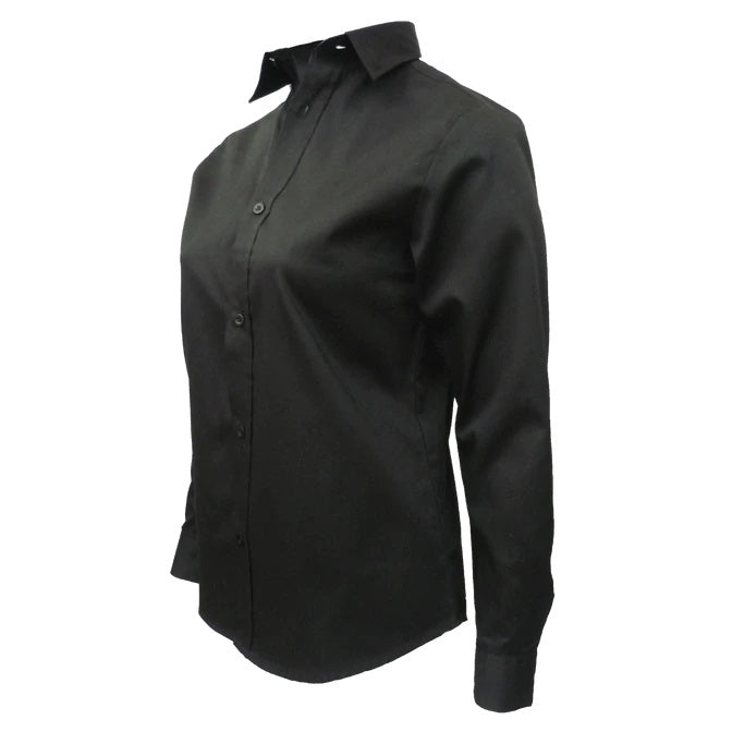 Chemise à manches longues pour femmes Gatts #623 noir