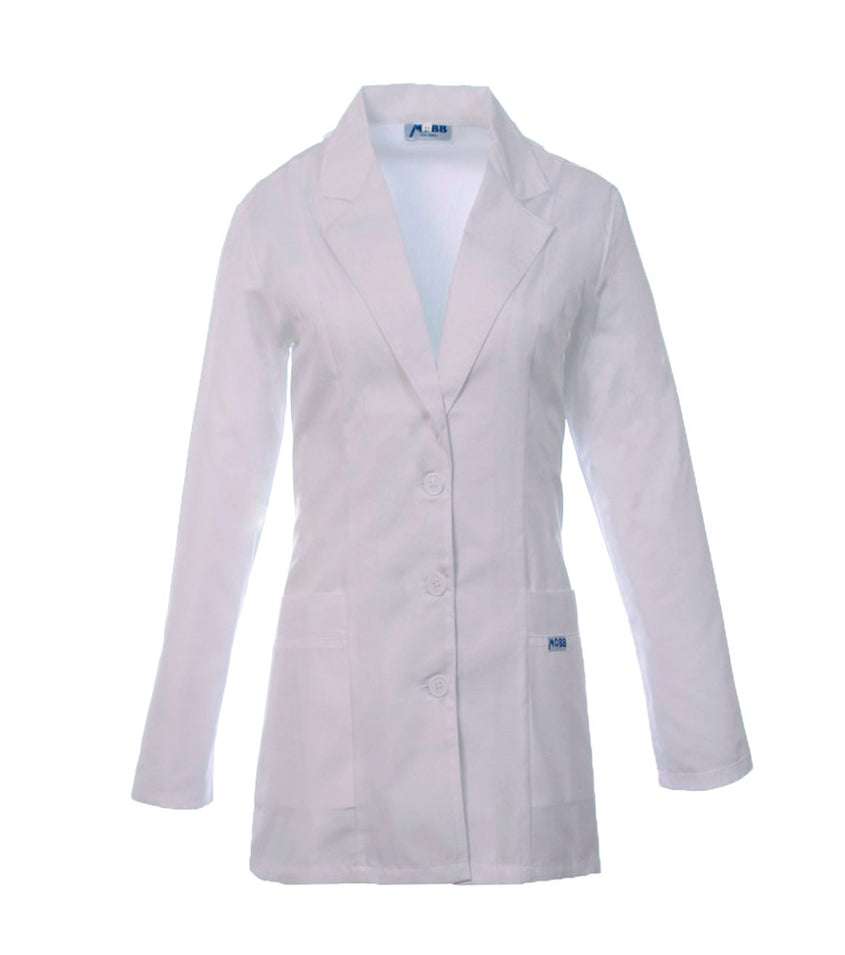 Fitted lab clearance coat