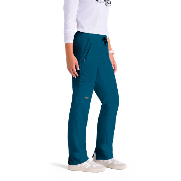 Pantalon de Scrub 6 poches Grey's Anatomy Impact Elevate Pant #7228 bahama coté