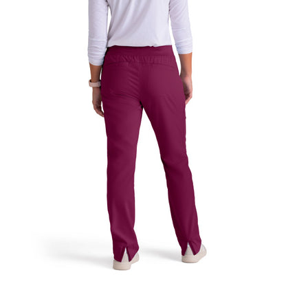 Pantalon de Scrub 6 poches Grey's Anatomy Impact Elevate Pant #7228 rouge vin derrière